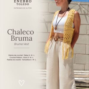 Patrón crochet Chaleco Bruma en PDF de Enebro Atelier